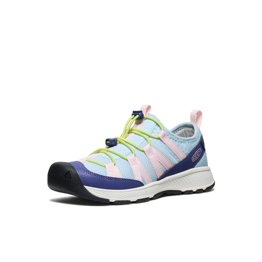 Keen Little Kids' Motozoa Sneaker | Skipper Blue/Giggle Pink