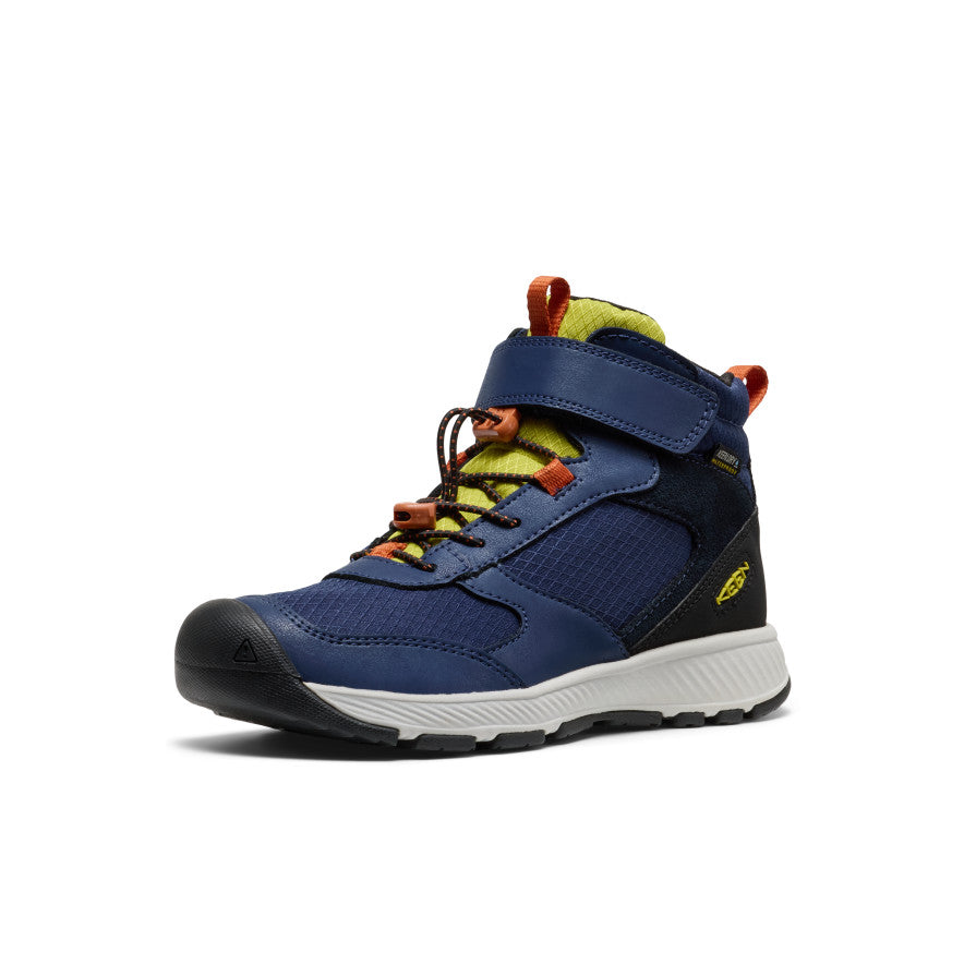 Keen Big Kids' Skua Waterproof Boot | Naval Academy/Rogue Green