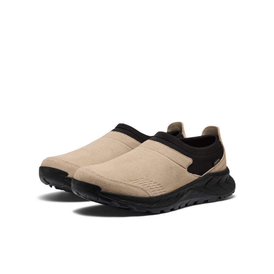 Keen Men's TTS Moc Waterproof Sneaker | Safari/Black