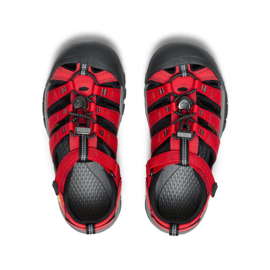 Keen Big Kids' Newport H2 | Ribbon Red/Gargoyle