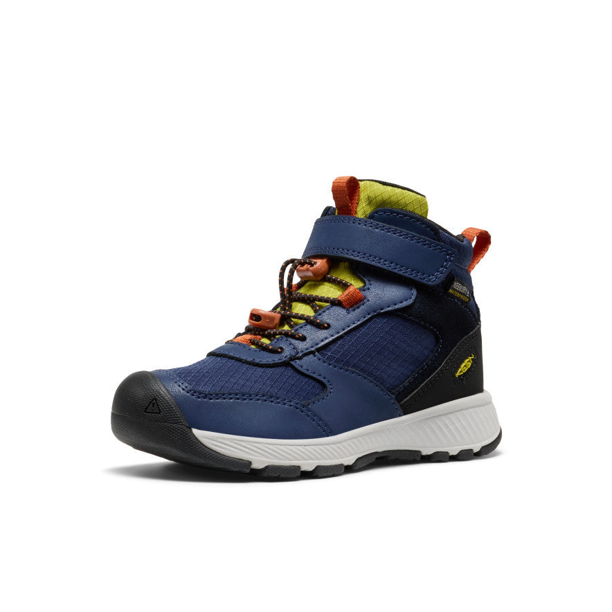 Keen Little Kids' Skua Waterproof Boot | Naval Academy/Rogue Green