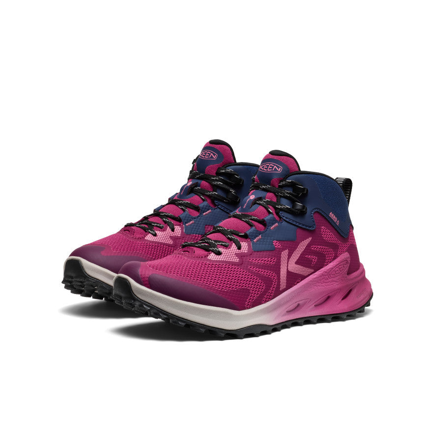 Keen Women's Zionic NXT Waterproof Hiking Boot | Beaujolais/Pink Lemonade