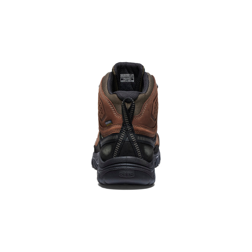 Keen Men's Targhee IV Waterproof Hiking Boot | Bison/Black