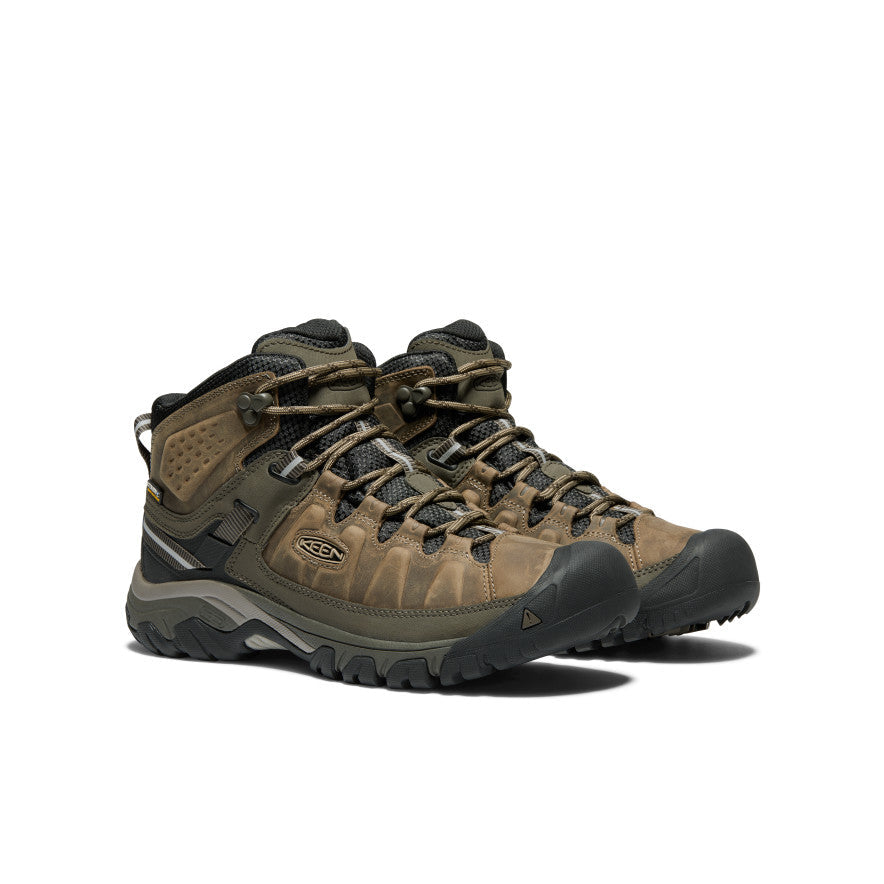 Keen Men's Targhee III Waterproof Mid | Bungee Cord/Black