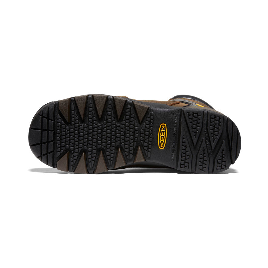 Keen Men's Louisville 6" Waterproof Boot (Steel Toe) | Cascade Brown