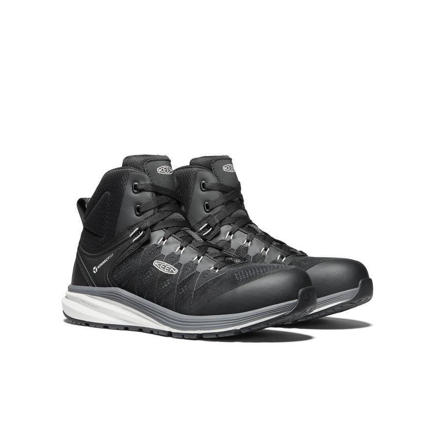 Keen Men's Vista Energy Mid (Carbon Toe) | Vapor/Black