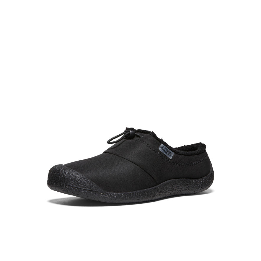 Keen Women's Howser III Slide | Black Smooth Nylon