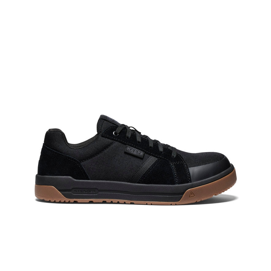 Keen Men's Kenton Work Shoe (Carbon Toe) | Black/Gum