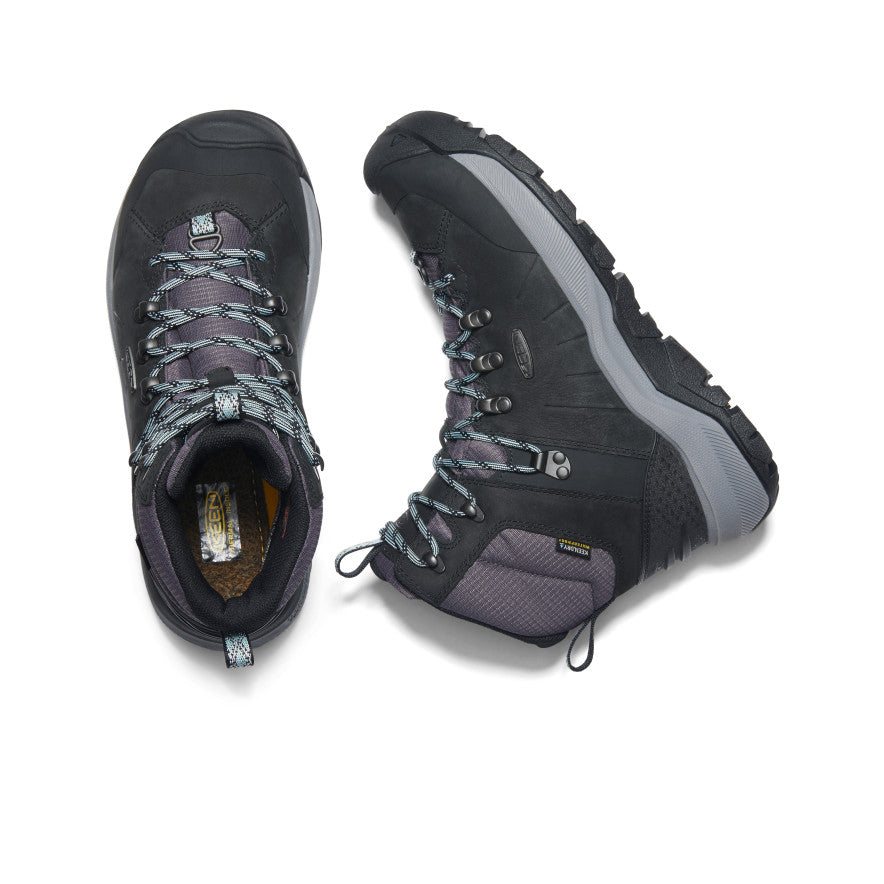 Keen Women's Revel IV Polar Waterproof Boot | Black/Harbor Gray