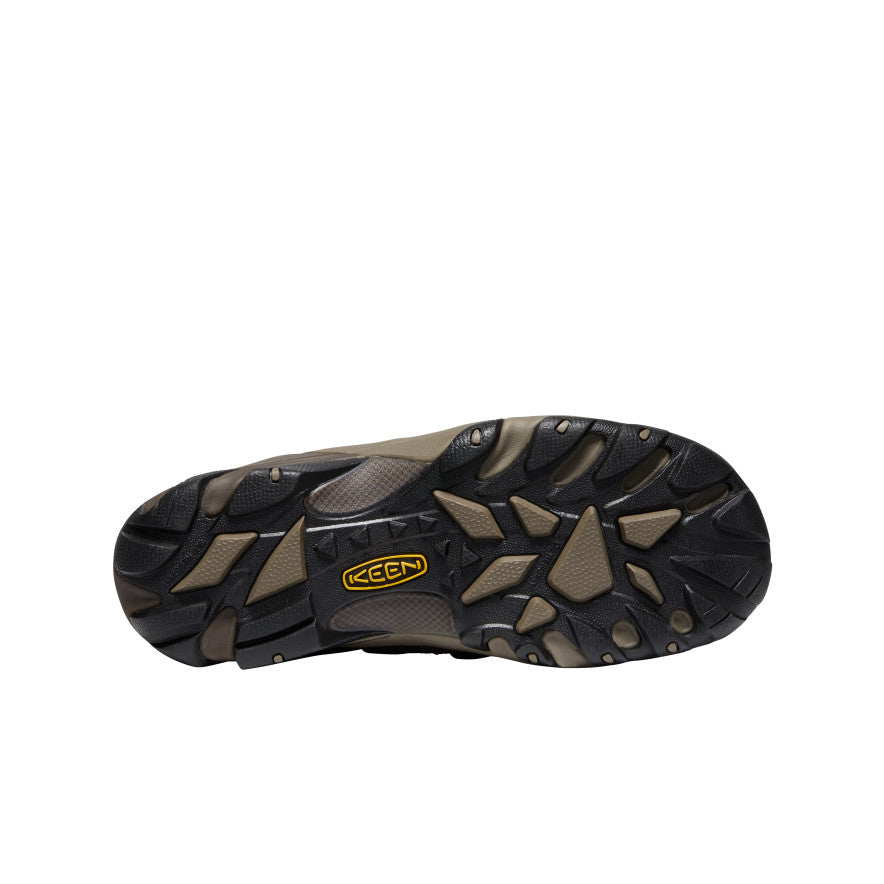 Keen Men's Lansing Low (Steel Toe) | Cascade Brown/Fired Brick