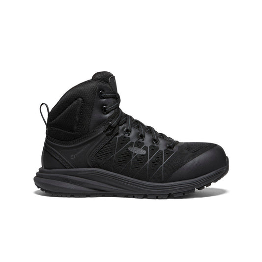 Keen Women's Vista Energy Mid INT MET (Carbon Toe) | Black/Raven