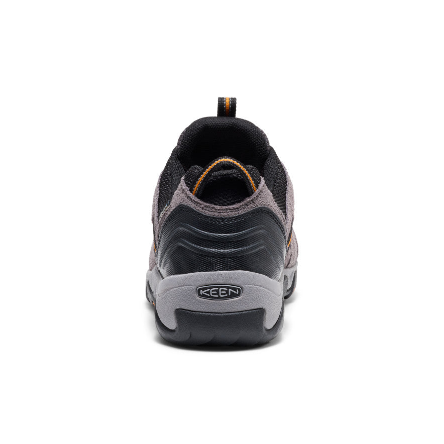 Keen Men's Headout Waterproof Hiking Shoe | Steel Grey/Orange Pepper
