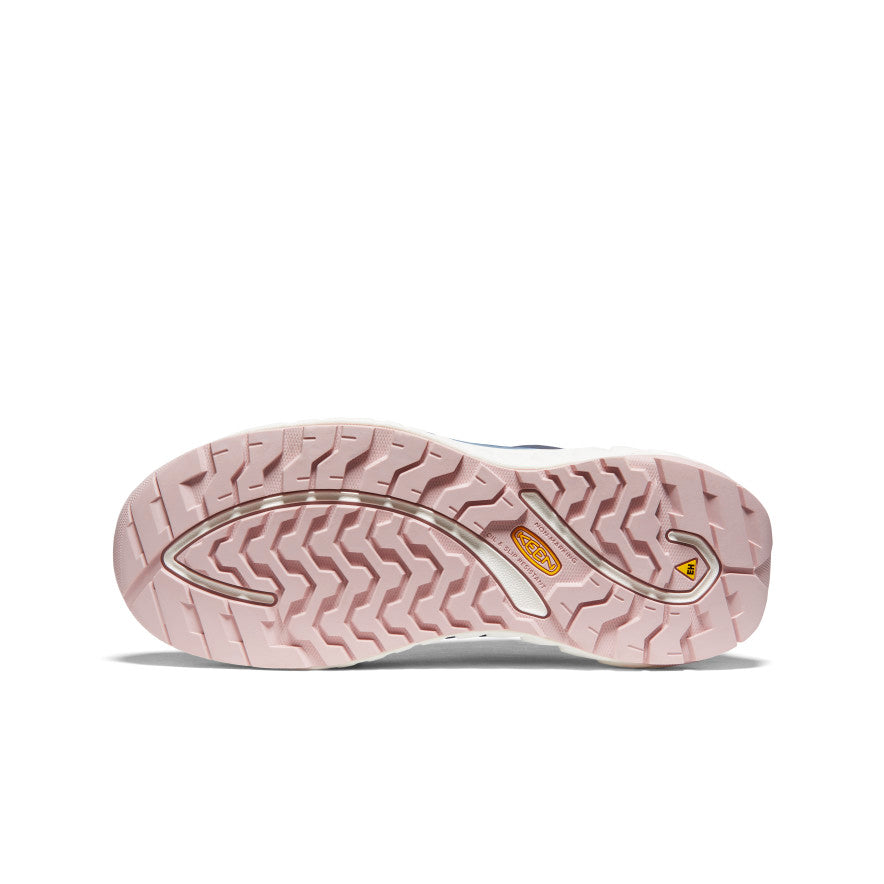 Keen Women's Arvada Work Sneaker (Carbon Toe) | Naval Academy/Peach Whip