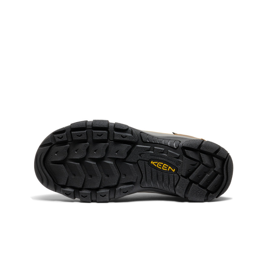 Keen Men's Brixen Waterproof Shoe Wide | Slate Black/Madder Brown