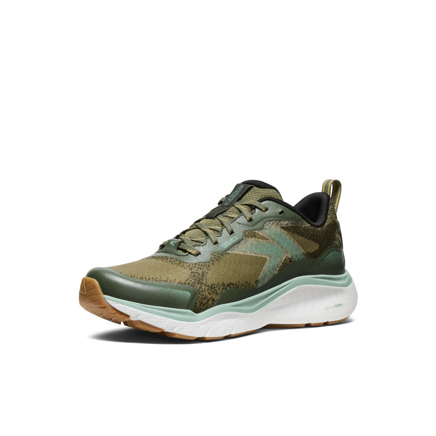 Keen Women's Leiki Waterproof Hiking Shoe | Winter Moss/Granite Green