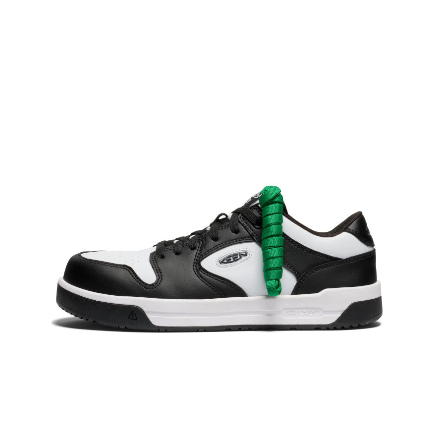 Keen Men's Overton Work Shoe (Carbon Toe) | Star White/Black