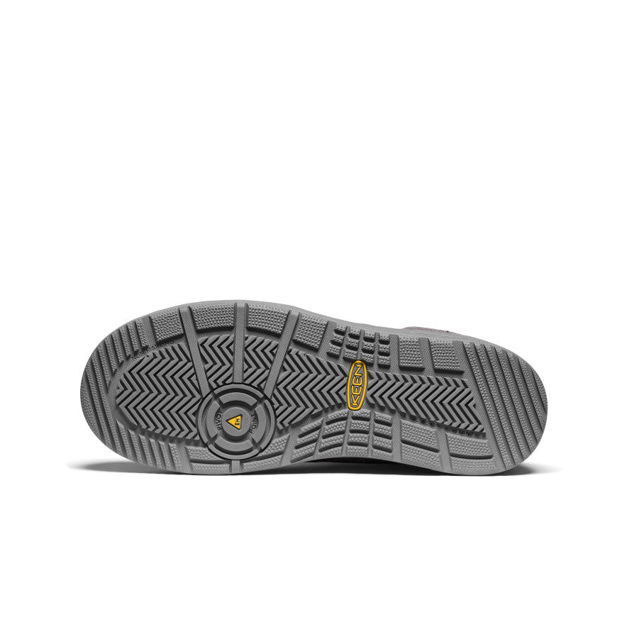 Keen Men's Gibson Boot (Soft Toe) | Steel Grey/Steel Grey