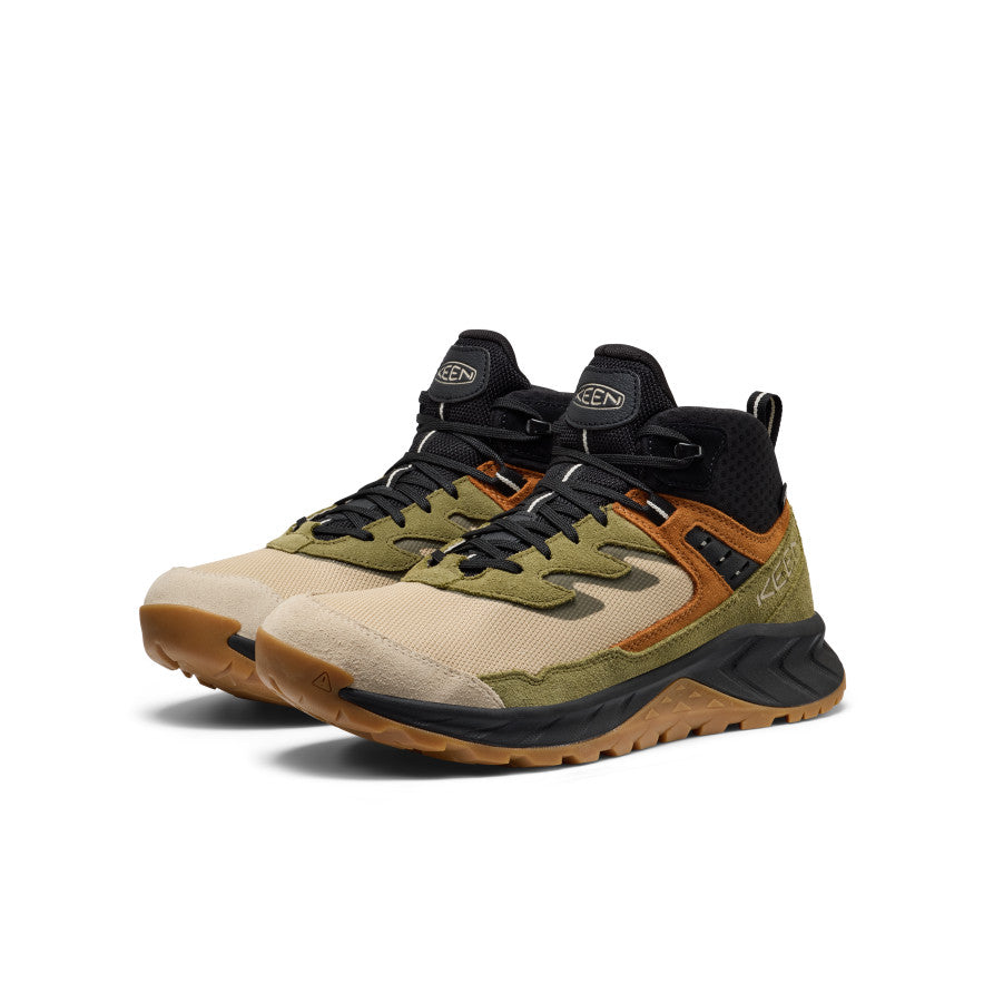 Keen Men's Hightrail Waterproof Hiking Boot | Safari/Black