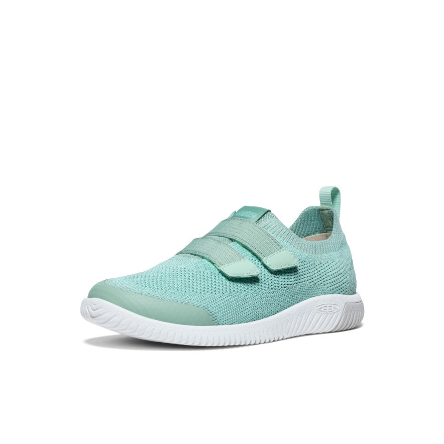 Keen Big Kids' KNX Knit Double Strap | Granite Green/Lichen
