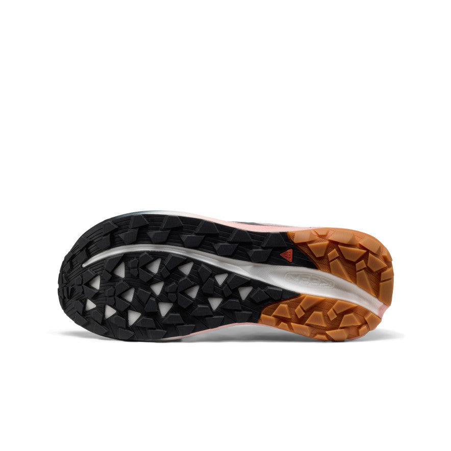 Keen Women's Seek Trail Running Shoe | Black/Sunset Sand
