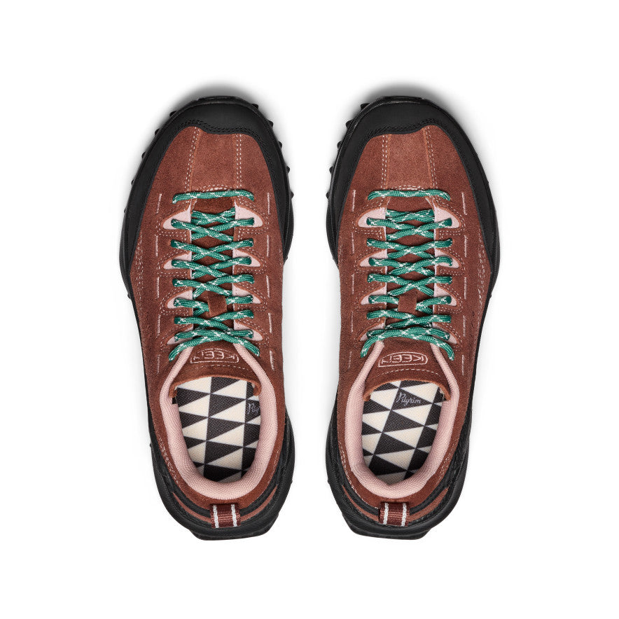 Keen Women's Jasper Zionic Sneaker X Pilgrim Surf + Supply | Marron/Adobe Rose