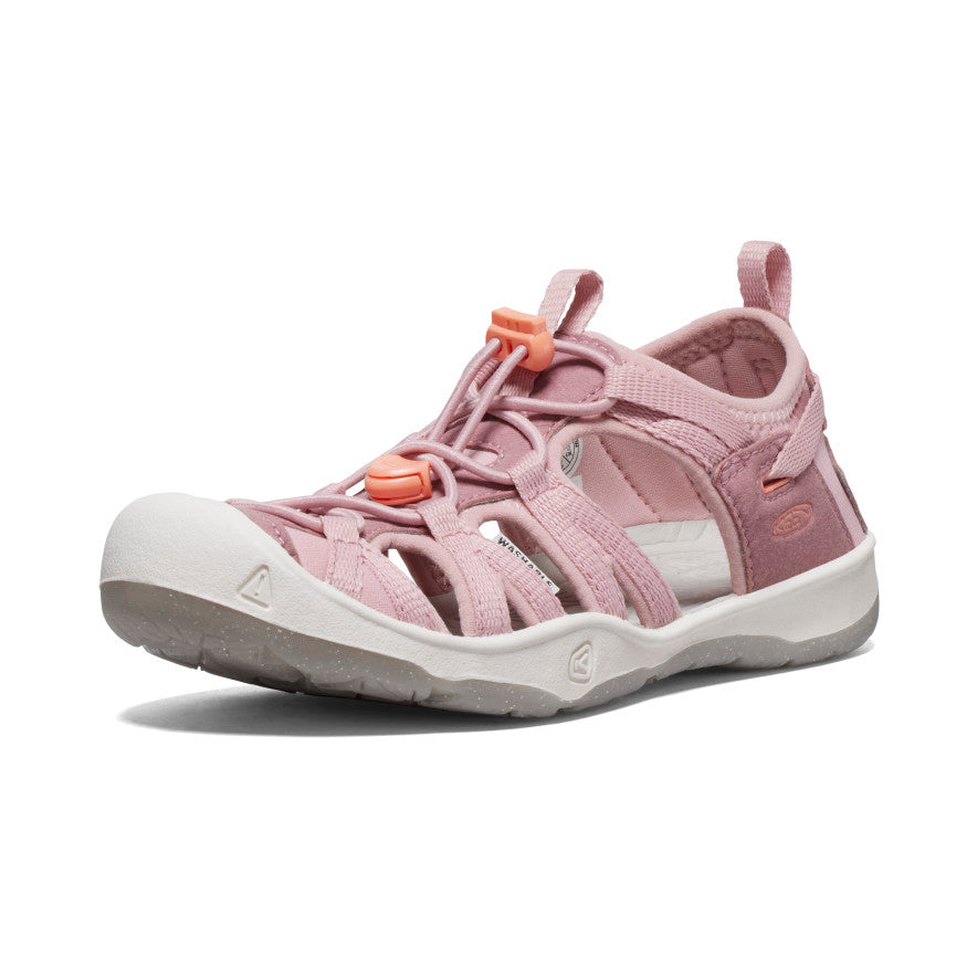 Keen Big Kids' Moxie Sandal | Nostalgia Rose/Papaya Punch