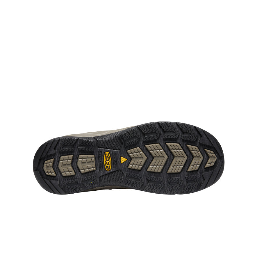 Keen Men's Flint II Waterproof Boot (Steel Toe) | Cascade Brown/Orion Blue