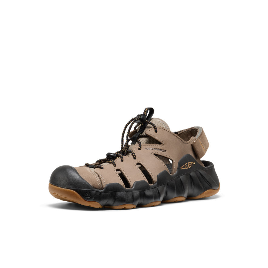 Keen Men's Hyperport Fisherman Leather Sandal | Brindle/Oak Buff
