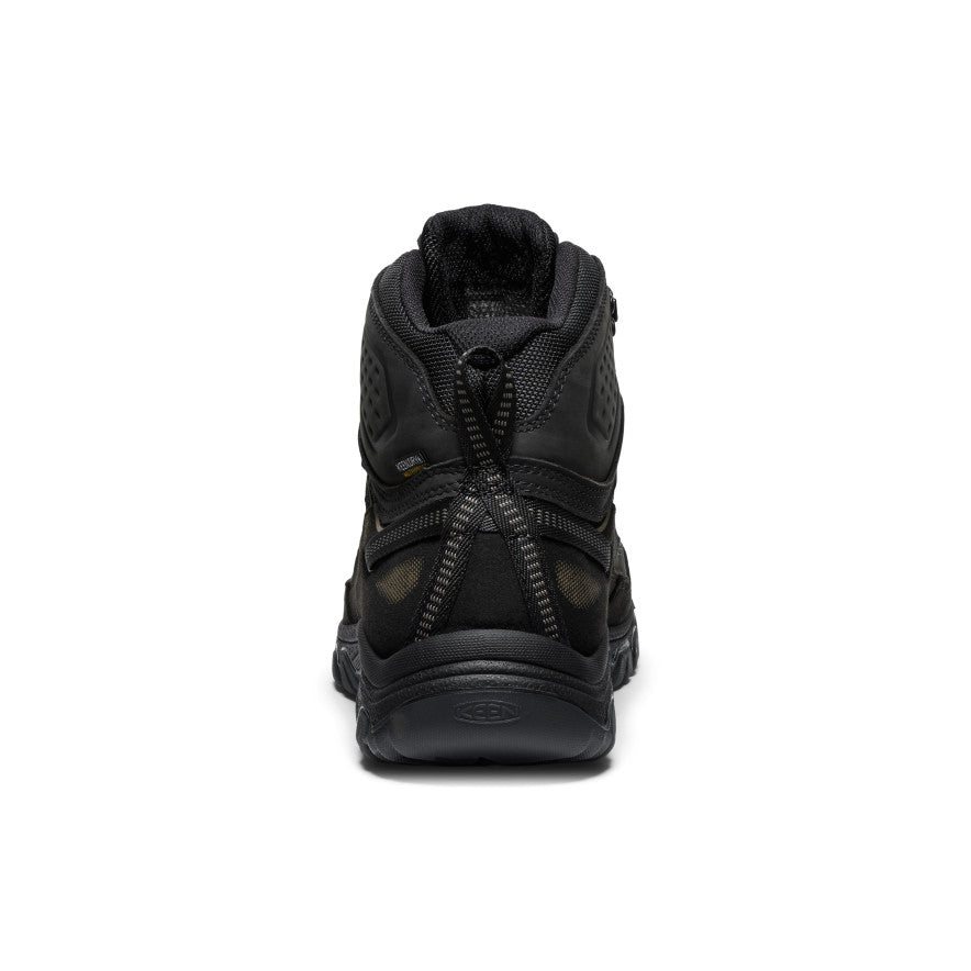 Keen Men's Targhee IV Wide Waterproof Hiking Boot | Triple Black