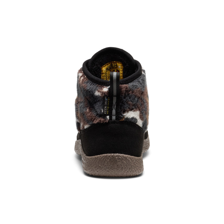 Keen Big Kids' Howser II Waterproof Chukka | Black/Star White
