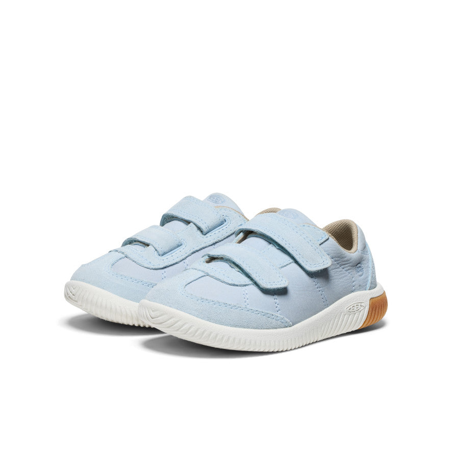Keen Little Kids' KNX T-Toe Sneaker | Skyway/Star White