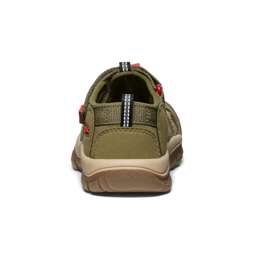 Keen Little Kids' Newport H2 | Martini Olive/Aura Orange