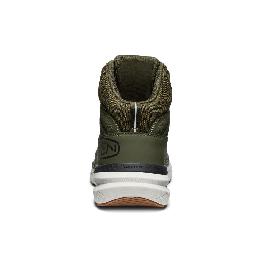 Keen Men's Synchro Waterproof Work Boot (Carbon Toe) | Forest Night/Gum