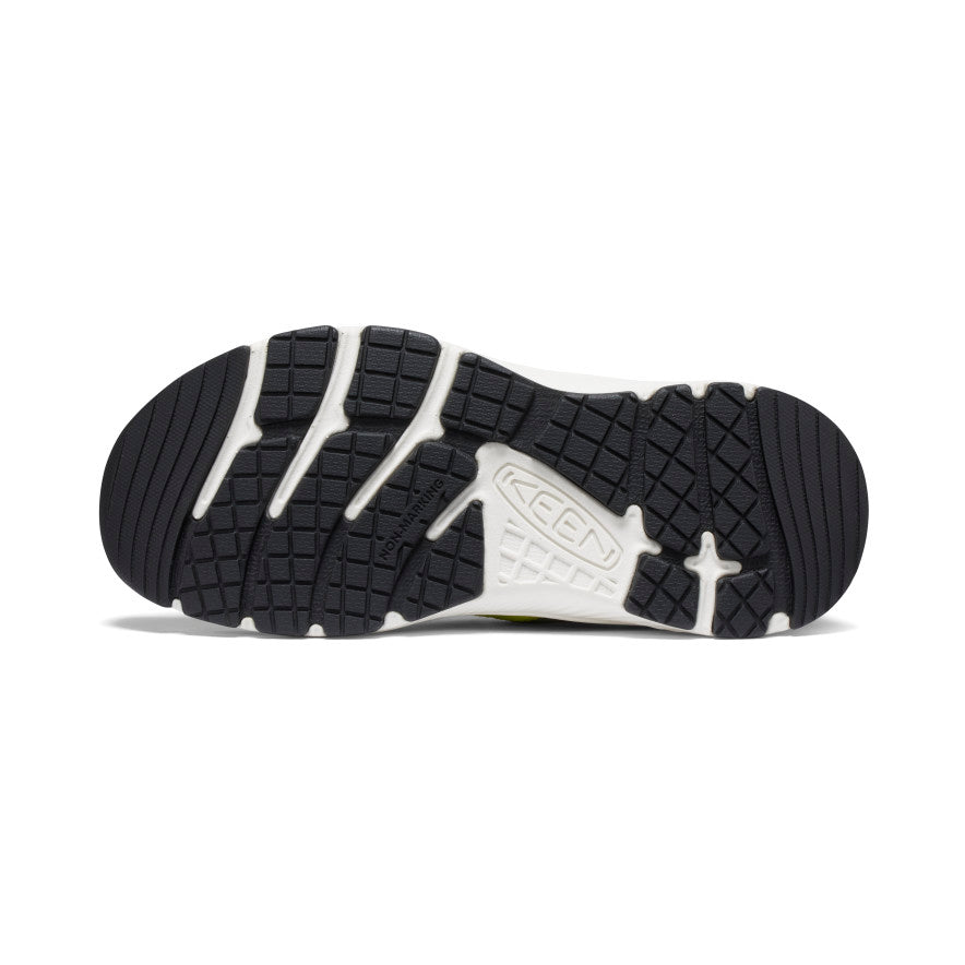 Keen Big Kids' Motozoa Sneaker | Sea Moss/Scarlet Ibis