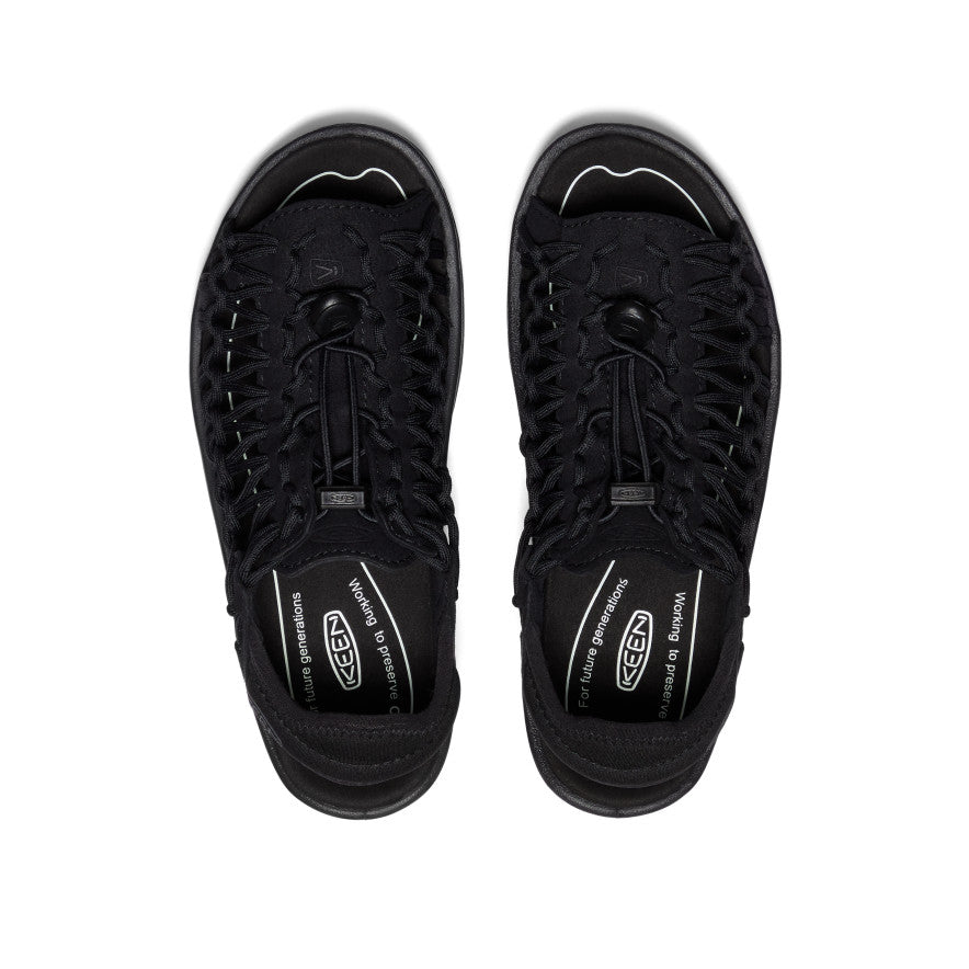 Keen Women's UNEEK II Open-Toe Sneaker | Black/Black