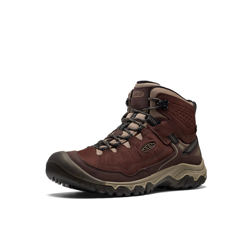 Keen Men's Targhee IV Waterproof Hiking Boot | Java/Brindle