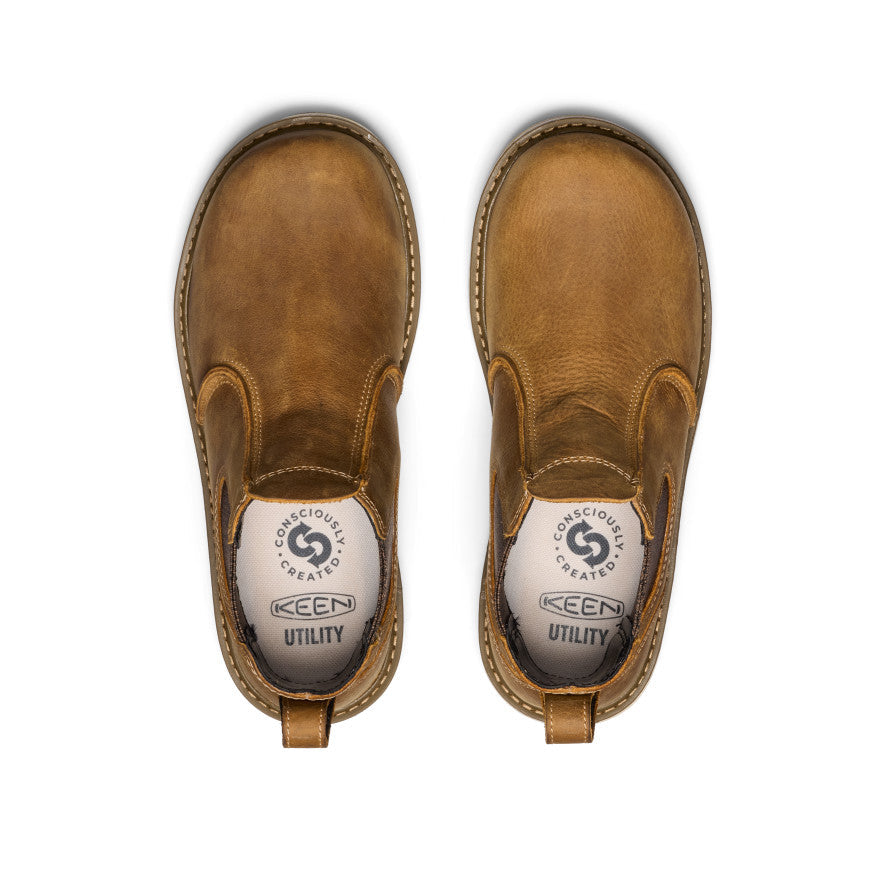 Keen Women's San Jose Chelsea 90° Heel Boot (Soft Toe) | Belgian/Gum