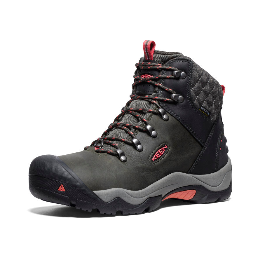 Keen Women's Revel III Waterproof Winter Boot | Black/Rose