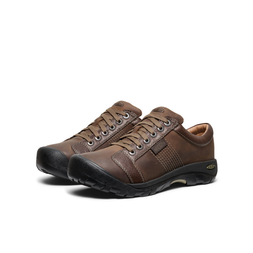 Keen Men's Austin Shoe Wide | Chocolate Brown