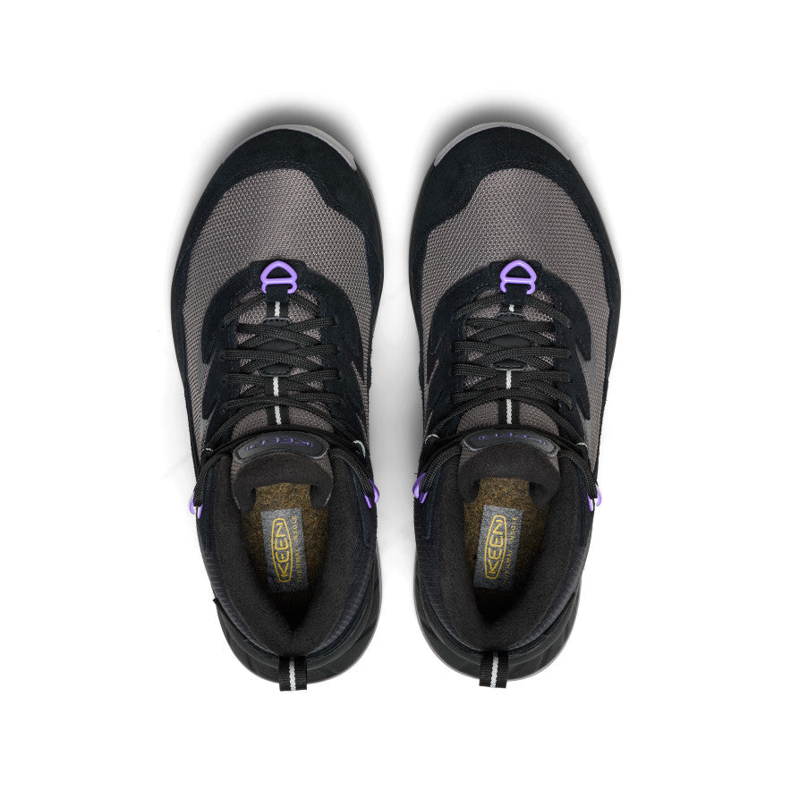 Keen Women's Hightrail Polar Waterproof Hiking Boot | Black/Aster Purple