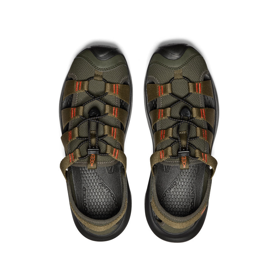 Keen Men's Seanik H2 Sandal | Forest Night/Dark Olive