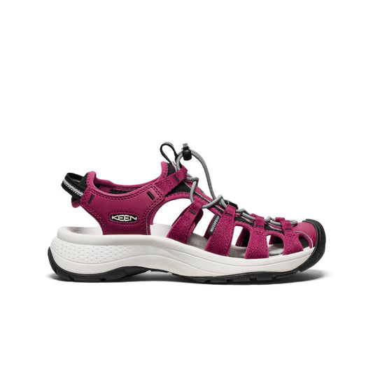 Keen Women's Astoria West Sandal | Beaujolais/Star White