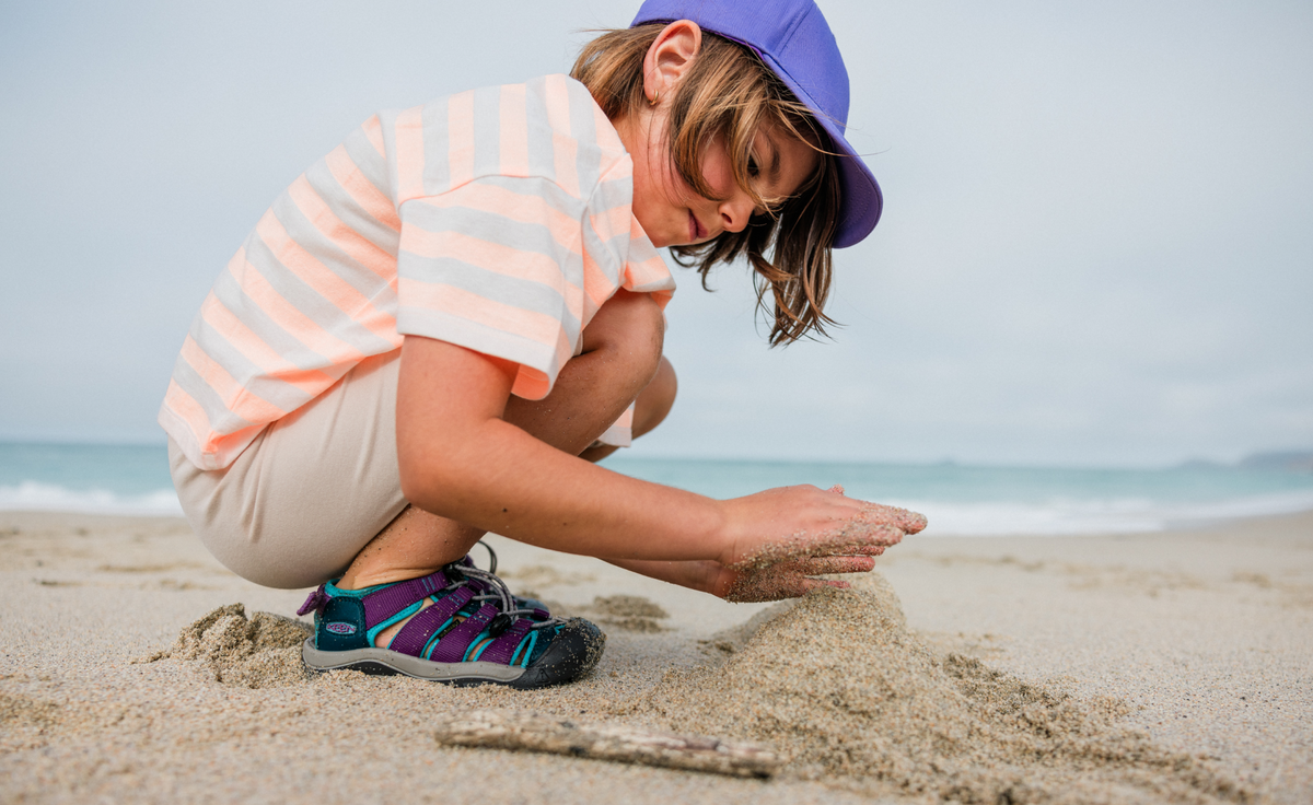 Keen Big Kids' Newport Boundless Sandal | Naval Academy/Evening Primrose