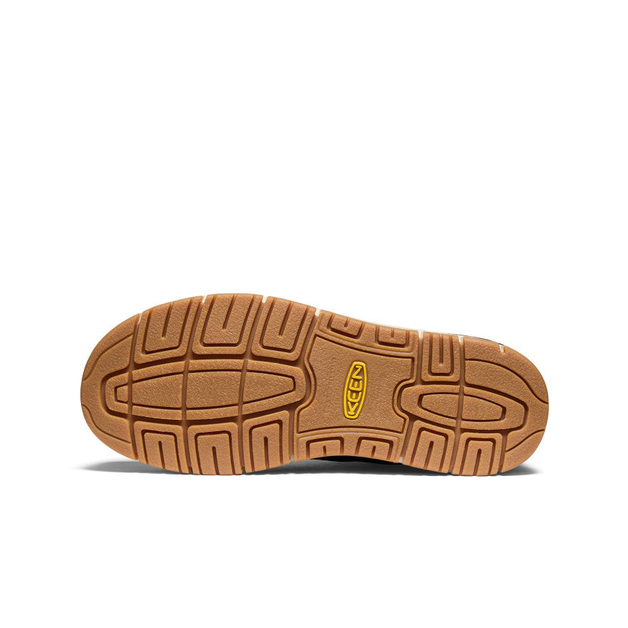 Keen Men's San Jose 6" Waterproof Boot (Aluminum Toe) | Black/Gum