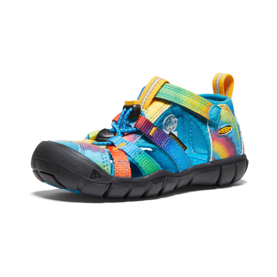 Keen Little Kids' Seacamp II CNX | Vivid Blue/Original Tie Dye