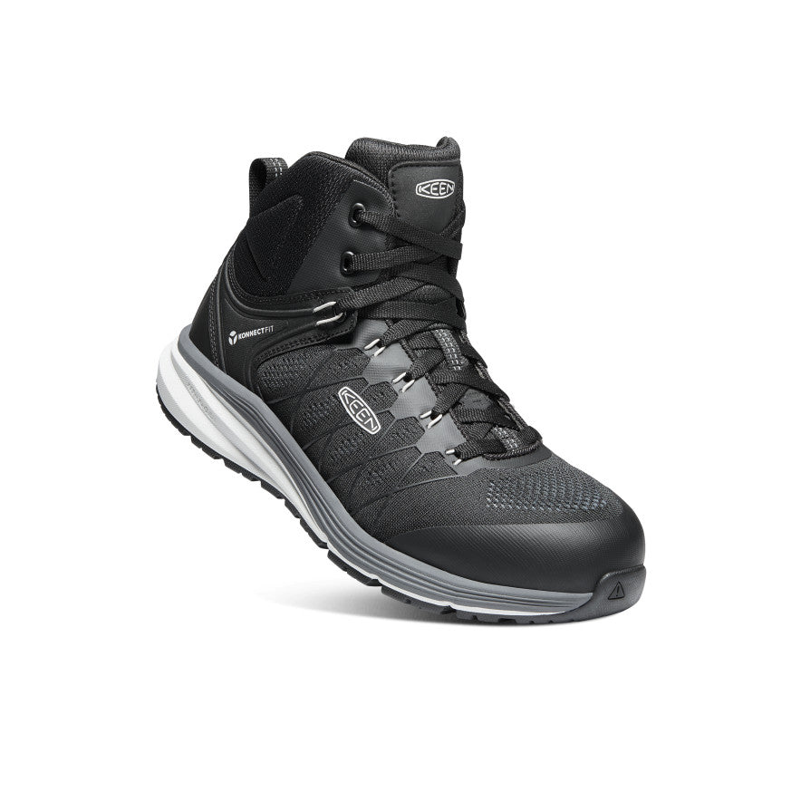 Keen Men's Vista Energy Mid (Carbon Toe) | Vapor/Black