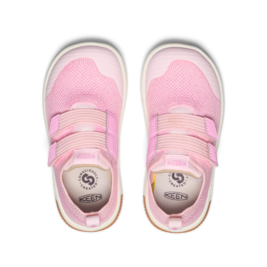 Keen Little Kids' KNX Knit Double Strap | Giggle Pink/Moonlite Mauve