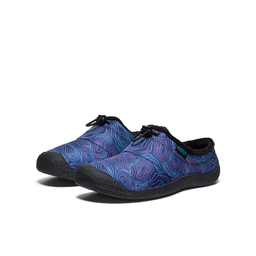Keen Women's Howser III Slide | Black/Blue Atoll