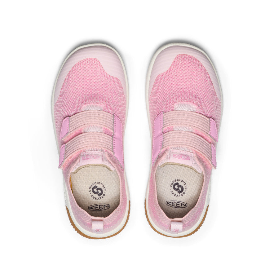 Keen Big Kids' KNX Knit Double Strap | Giggle Pink/Moonlite Mauve