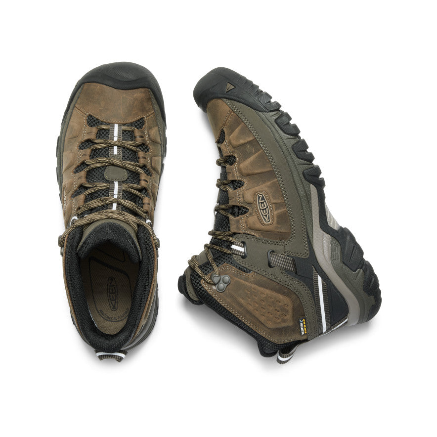Keen Men's Targhee III Waterproof Mid | Bungee Cord/Black